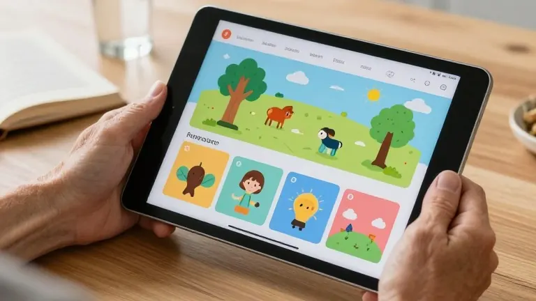 Illustration for: Experts tell 5,000 older grandparents how to manage digital schoolwork